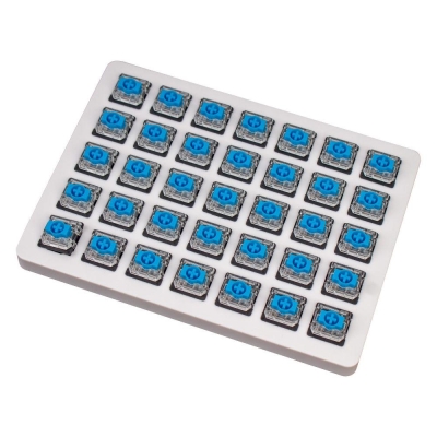 Gateron Low Profile Blue Switch Set 35 броя Комплект геймърски механични суичове за клавиатура