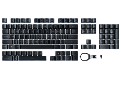 ASUS ROG PBT RX Doubleshot Комплект капачки за механични клавиатури с ROG RX суичове