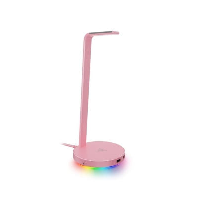 Razer Base Station v2 Chroma Quartz Стойка за слушалки и USB хъб с подсветка