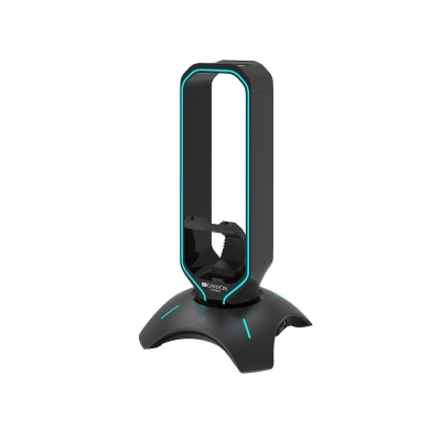 Canyon 3 in 1 Gaming Bungee CND-GWH200B Стойка за слушалки с USB хъб и бънджи за мишка