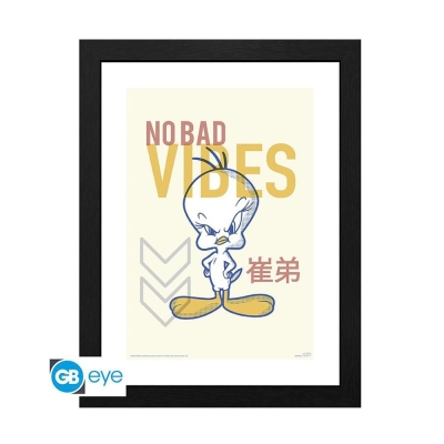 GBeye LOONEY TUNES Tweety Vibes 30 x 40 Постер с рамка