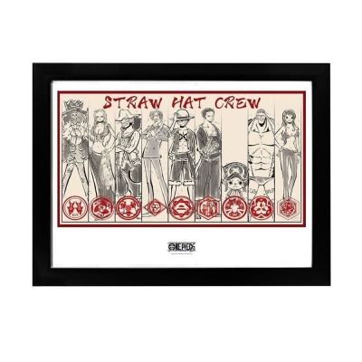 GBeye ONE PIECE Straw Hat Crew 30 x 40 Постер с рамка