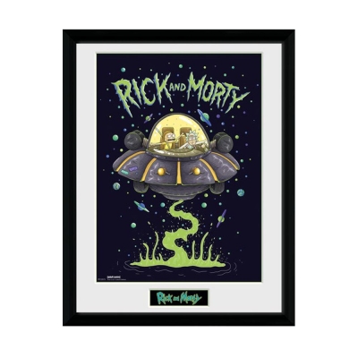 GBeye RICK AND MORTY Ship 30 x 40 Постер с рамка