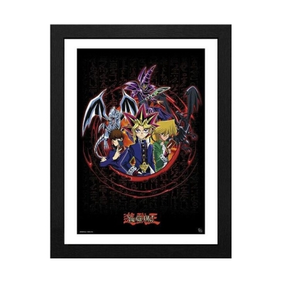 GBeye YU-GI-OH! Joey Yugi Kaiba 30 x 40 Постер с рамка