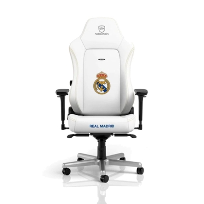 noblechairs HERO Real Madrid Edition Геймърски стол от изкуствена кожа 100% Vegan