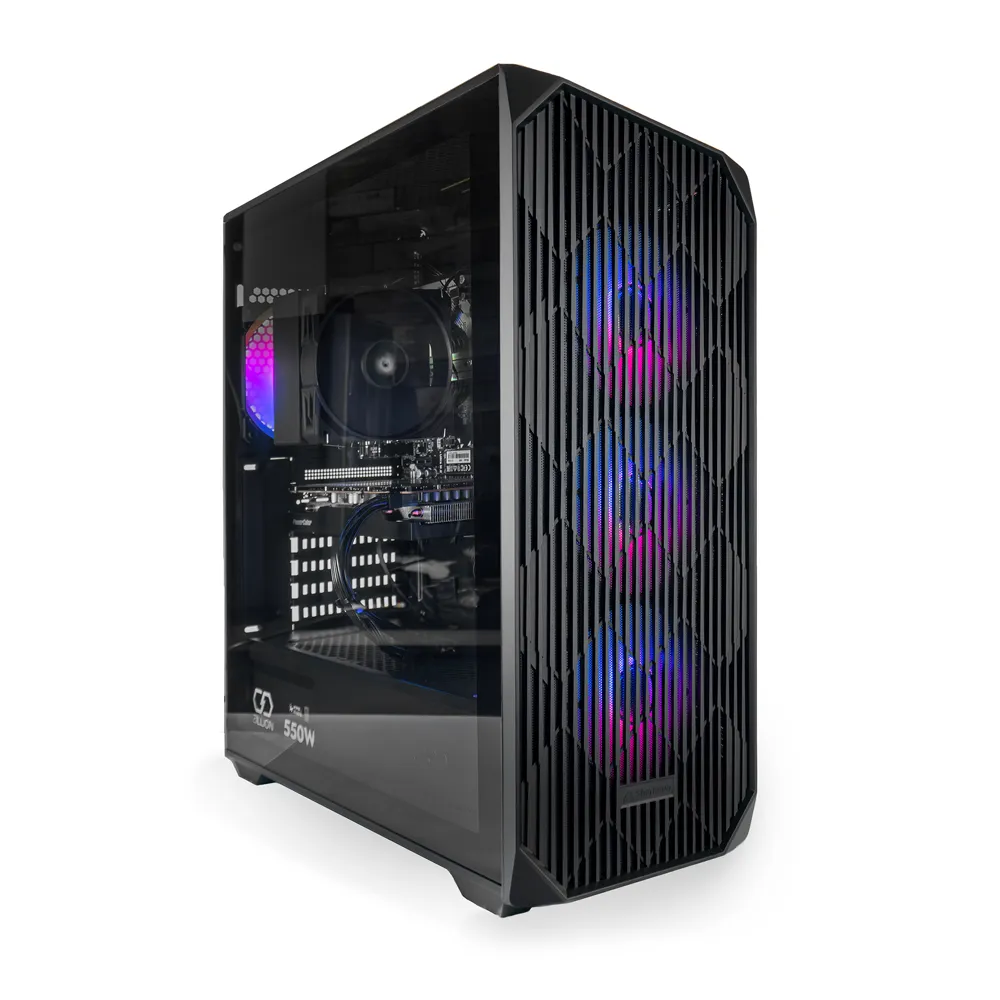 GGPC Minos AMD 5500 / RX 7600 Геймърски компютър