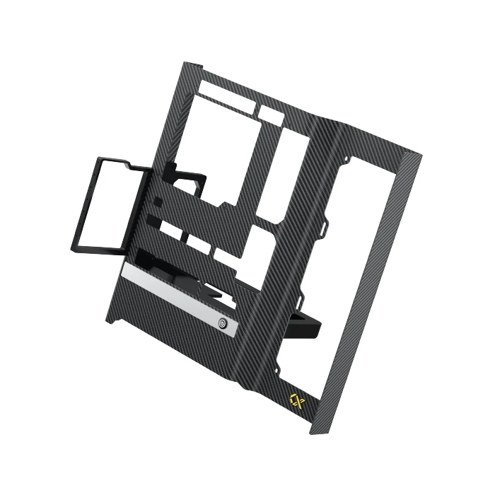 Xigmatek кутия Case ATX - Carbonic Black - Carbon Fiber
