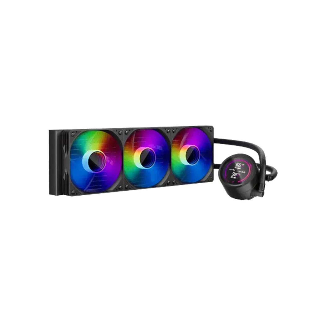 1stPlayer Thunderstorm TS4 360 360mm ARGB Black AIO Воден охладител за процесор
