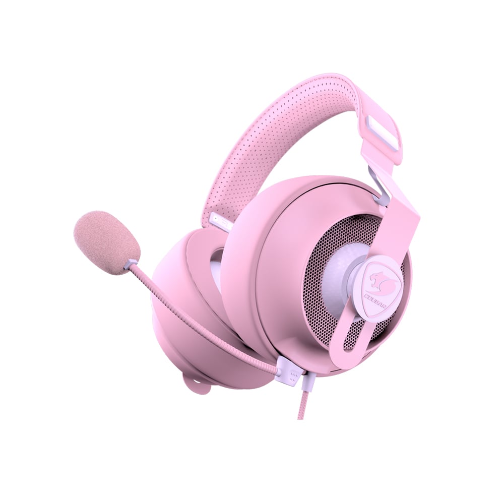 Cougar Phontum S Pink Геймърски слушалки с микрофон