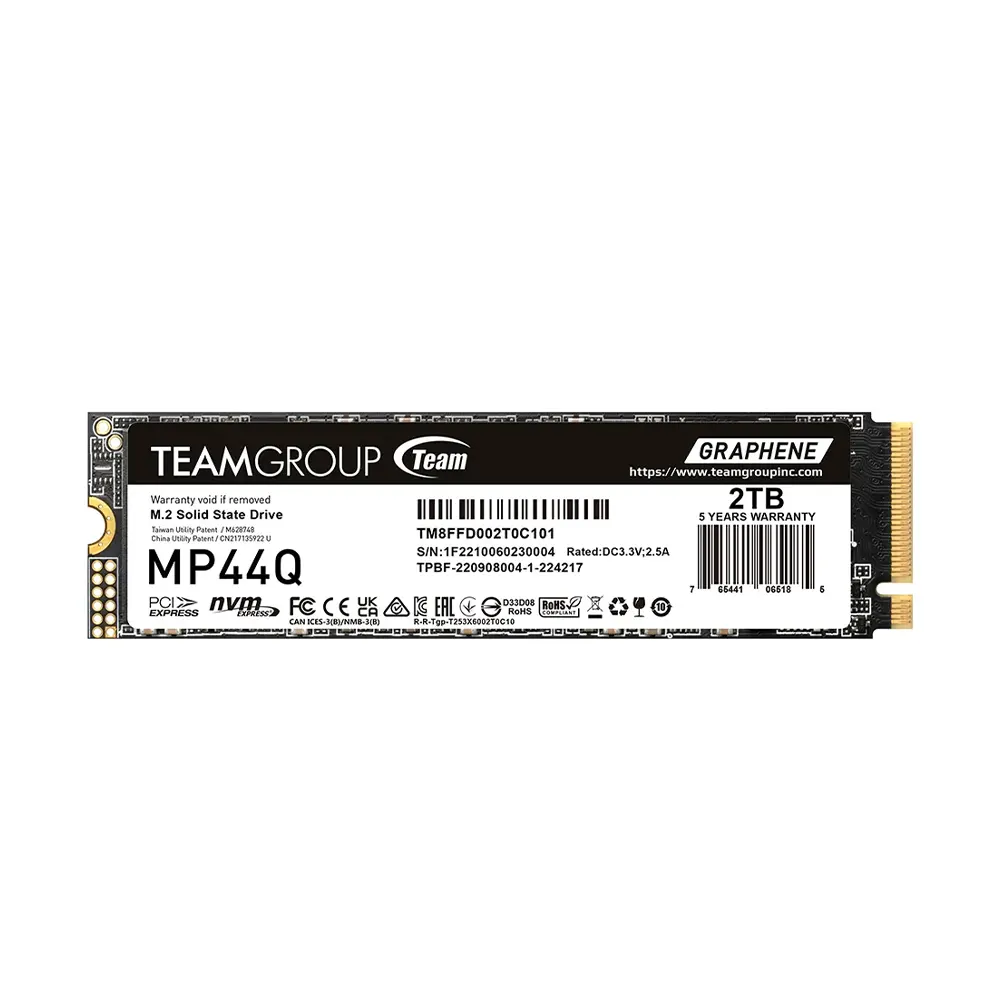 Team Group MP44Q 2TB M.2 PCIe 4.0 NVMe SSD Диск