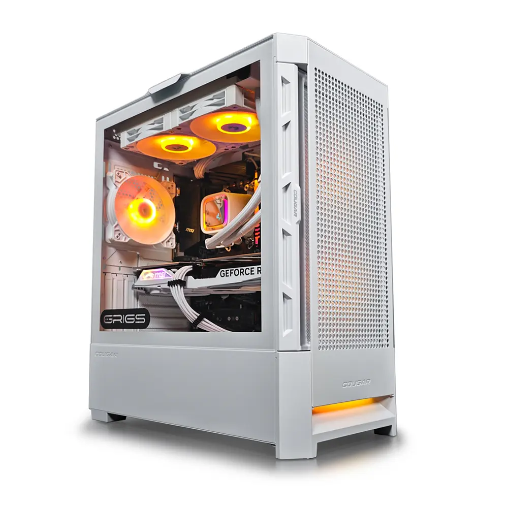 G:RIGS SPARK Ultra (AMD X3D) White Геймърски компютър