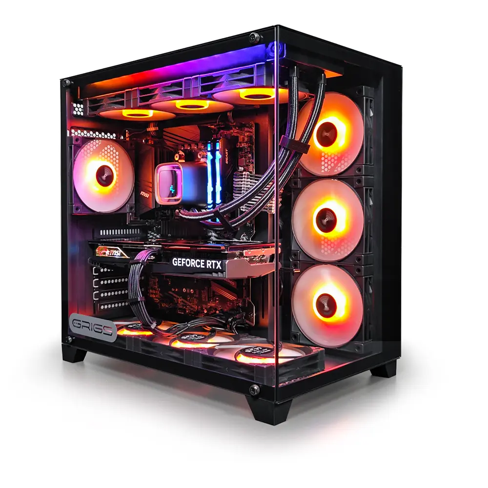 G:RIGS Nova Ultra (AMD Zen4) Black Геймърски компютър