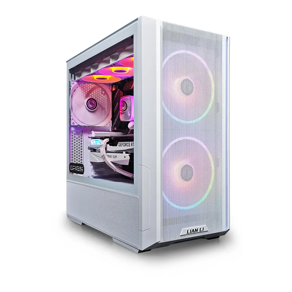 G:RIGS Aurora Max (AMD) White Геймърски компютър