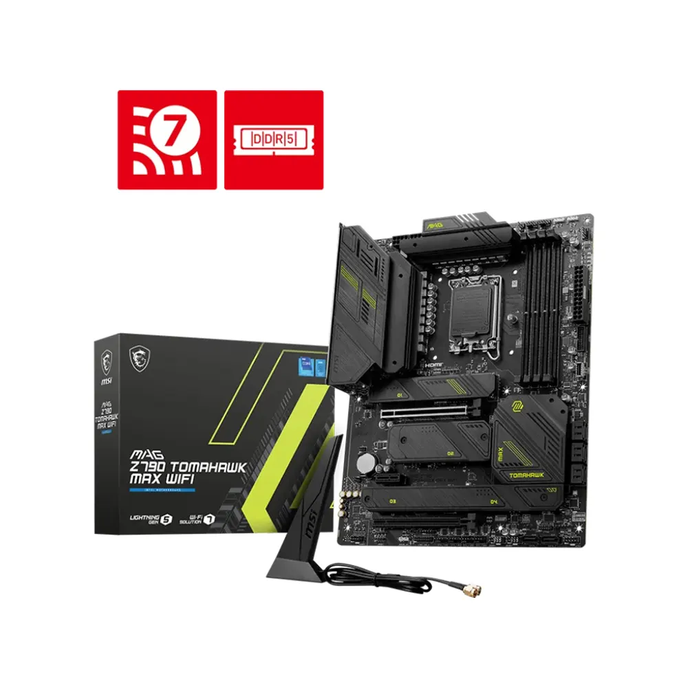 MSI MAG Z790 TOMAHAWK MAX WIFI, LGA1700, DDR5 Дънна платка