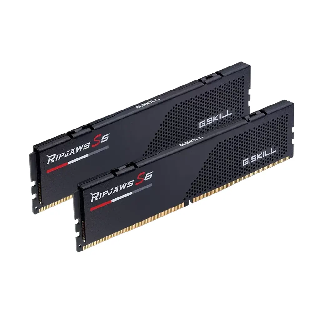 G.SKILL Ripjaws S5 Black 64GB (2x32), DDR5, 6400 MHz, CL32, Intel XMP Рам памет