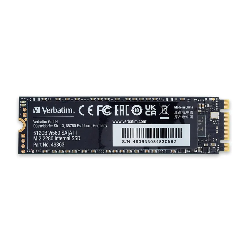 Verbatim Vi560 S3 512GB M.2 2280 SATA III SSD Диск