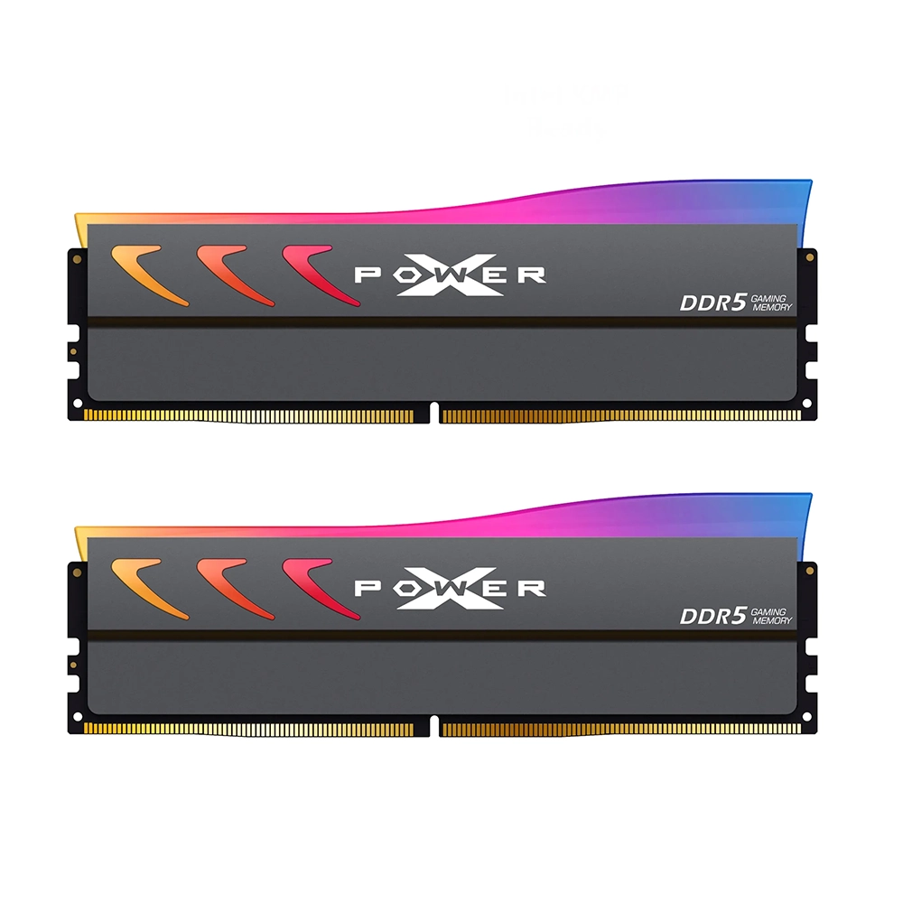 Silicon Power Storm RGB 32GB (2x16), DDR5, 6000 MHz, CL36, Intel XMP Рам памет