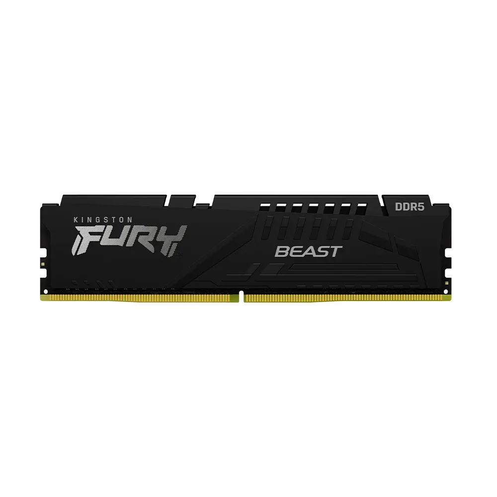 Kingston FURY Beast Black 32GB (1x32), DDR5, 5200 MHz, CL36, AMD EXPO & Intel XMP Рам памет