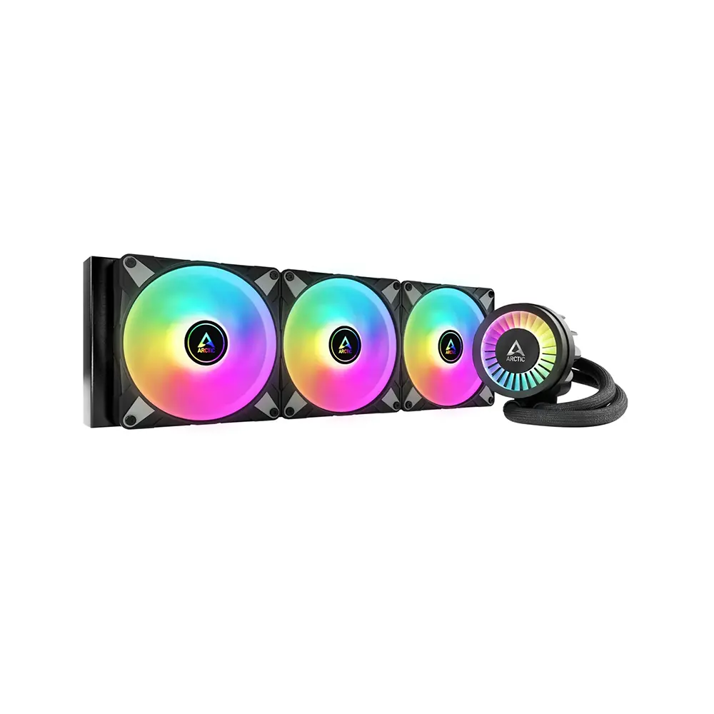 Arctic Liquid Freezer III 420 A-RGB Black AIO Водно охлаждане за процесор