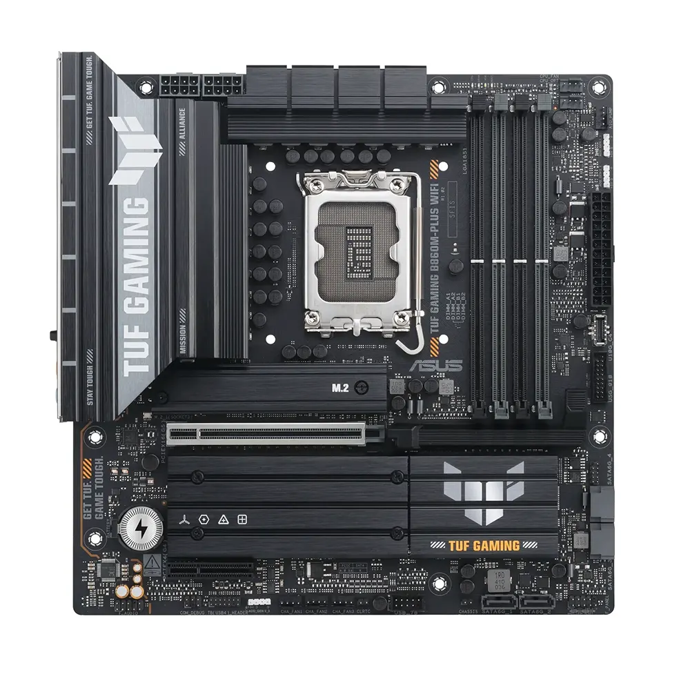 ASUS TUF GAMING B860M-PLUS WIFI, LGA1851, DDR5, Wi-Fi 7 Дънна платка