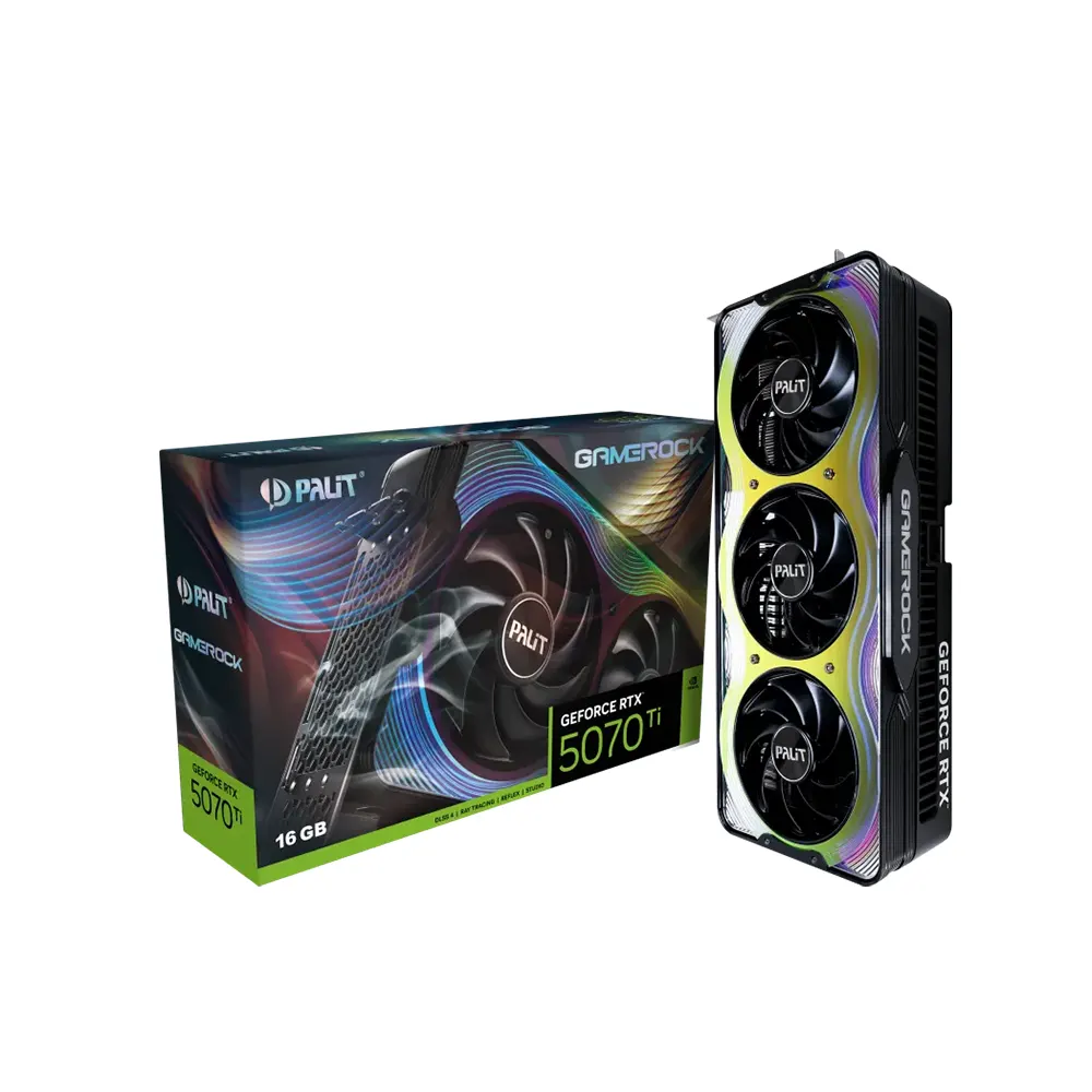 Palit GeForce RTX 5070 Ti GameRock, 16GB GDDR7 Видео карта