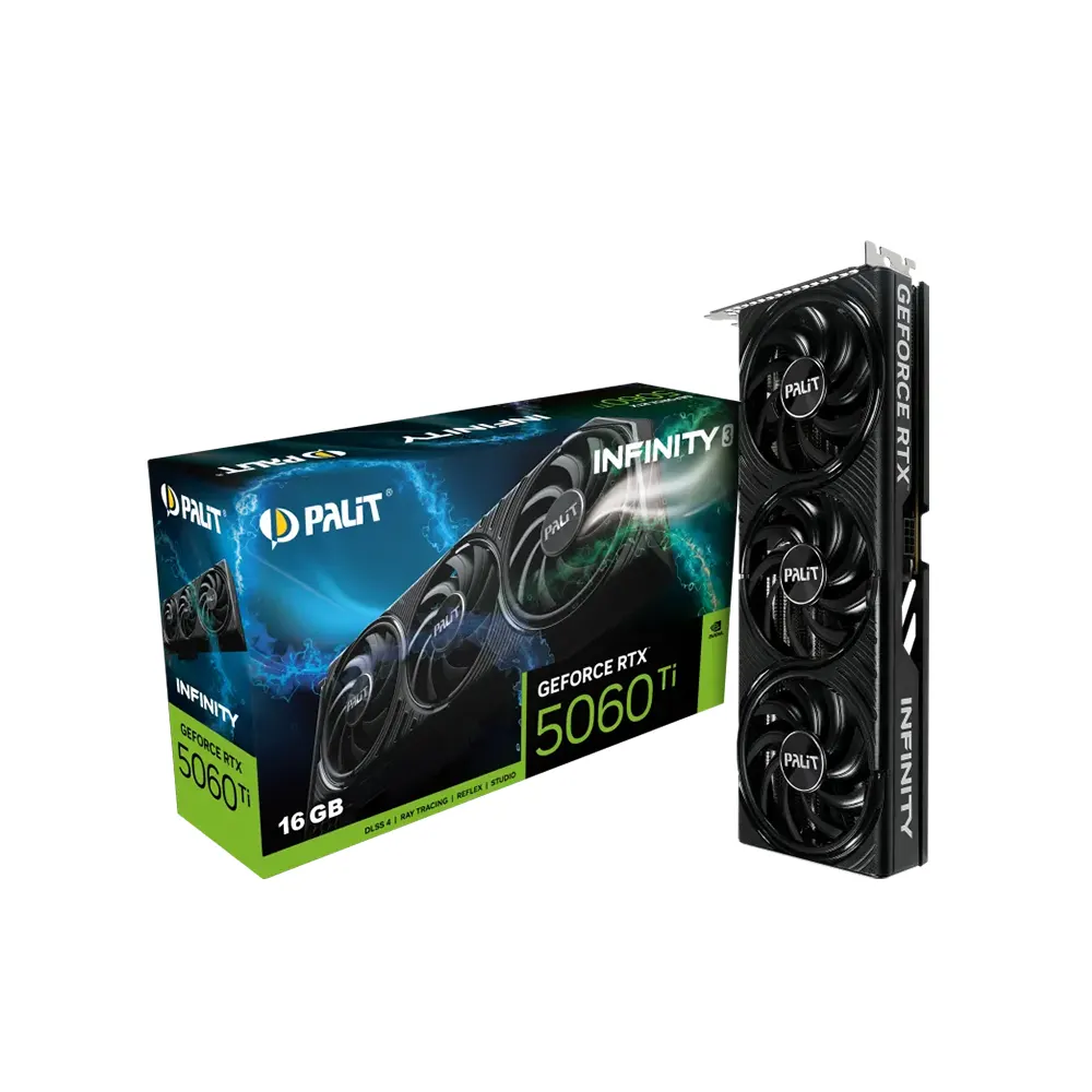 Palit GeForce RTX 5060 Ti Infinity 3, 16GB GDDR7 Видео карта