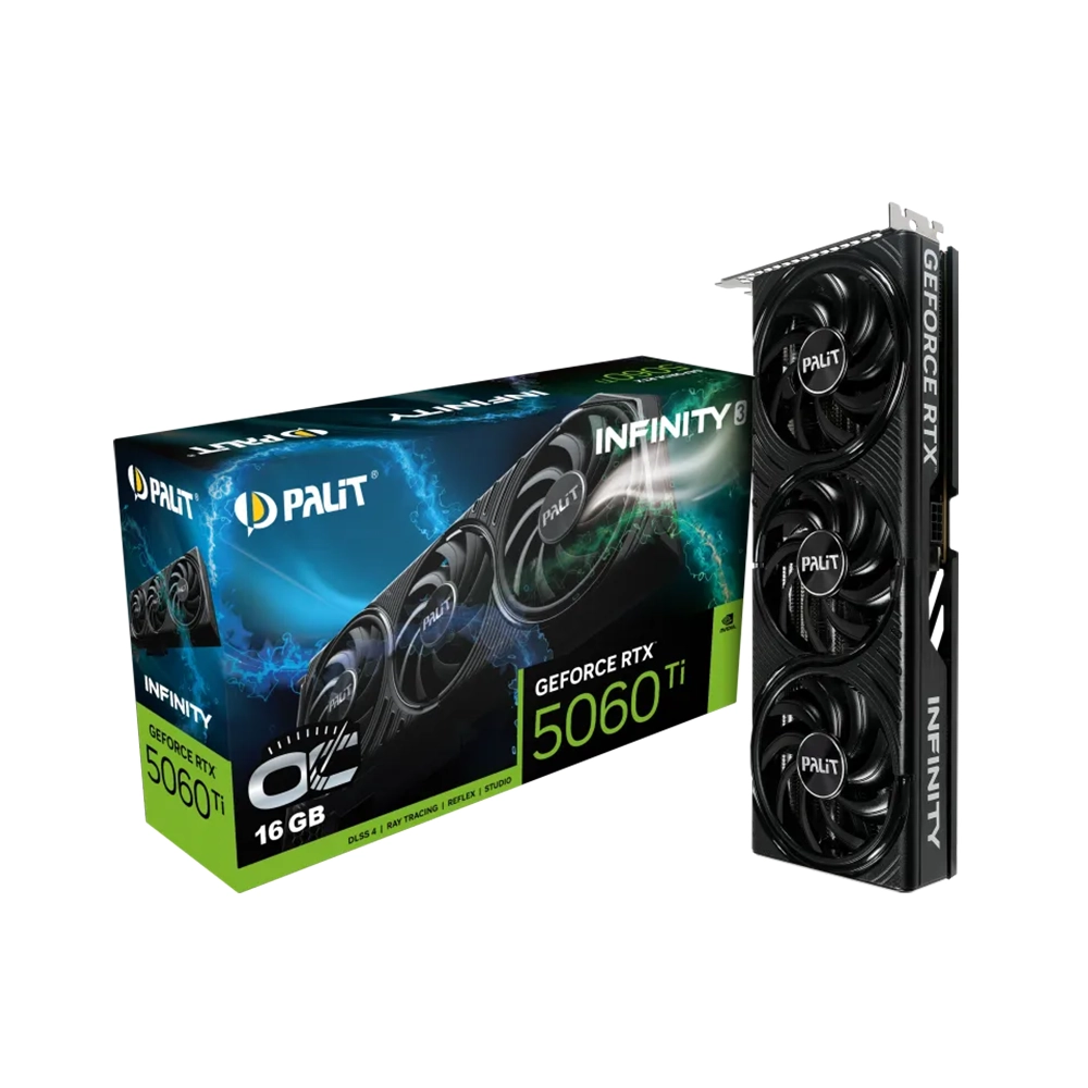 Palit GeForce RTX 5060 Ti Infinity 3 OC, 16GB GDDR7 Видео карта