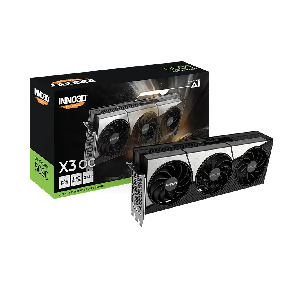 INNO3D GeForce RTX 5090 X3 OC, 32GB GDDR7 Видео карта