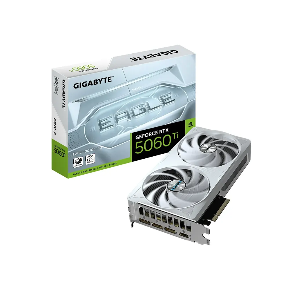 Gigabyte GeForce RTX 5060 Ti EAGLE OC ICE, 16GB GDDR7 Видео карта