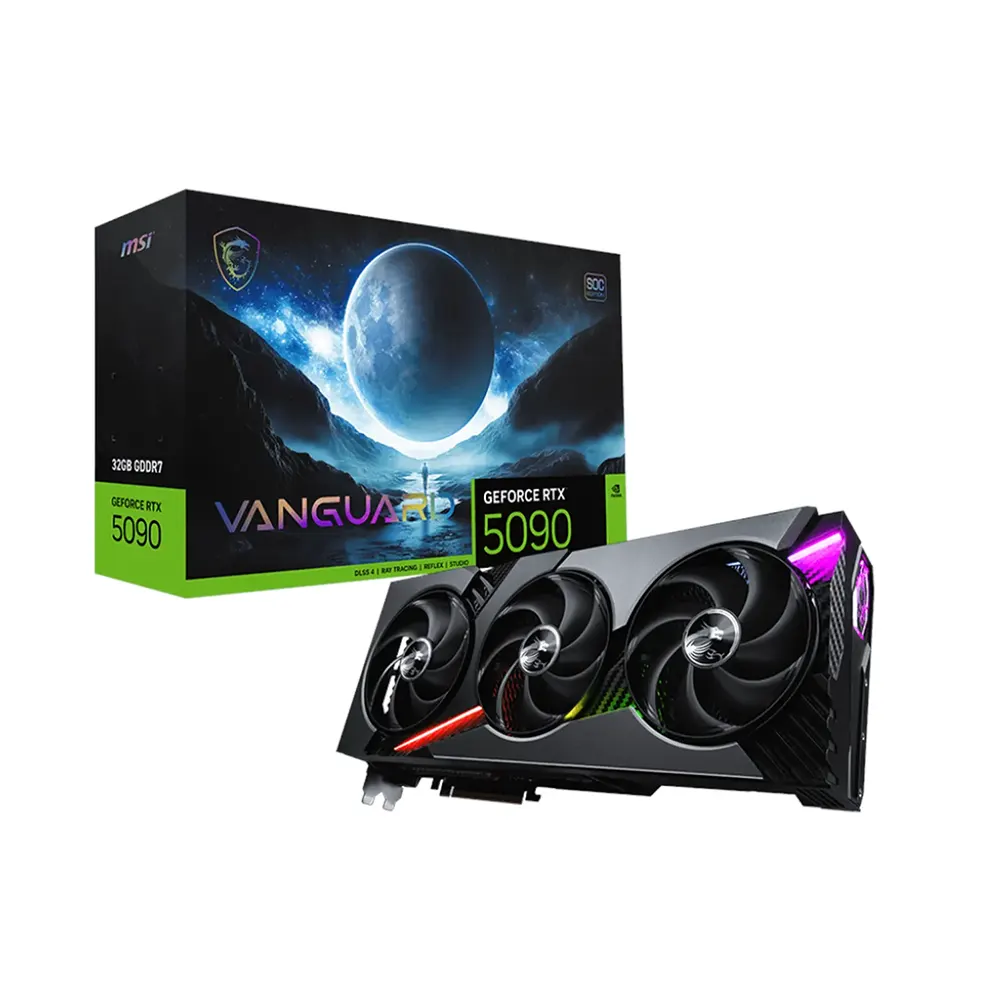 MSI GeForce RTX 5090 VANGUARD SOC, 32GB GDDR7 Видео карта