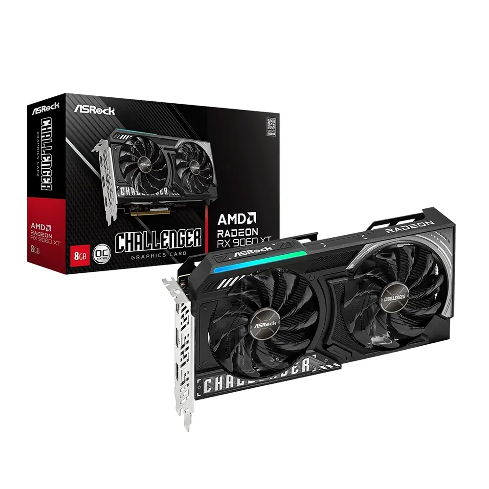 ASRock Radeon RX 9060 XT Challenger OC, 8GB GDDR6 Видео карта
