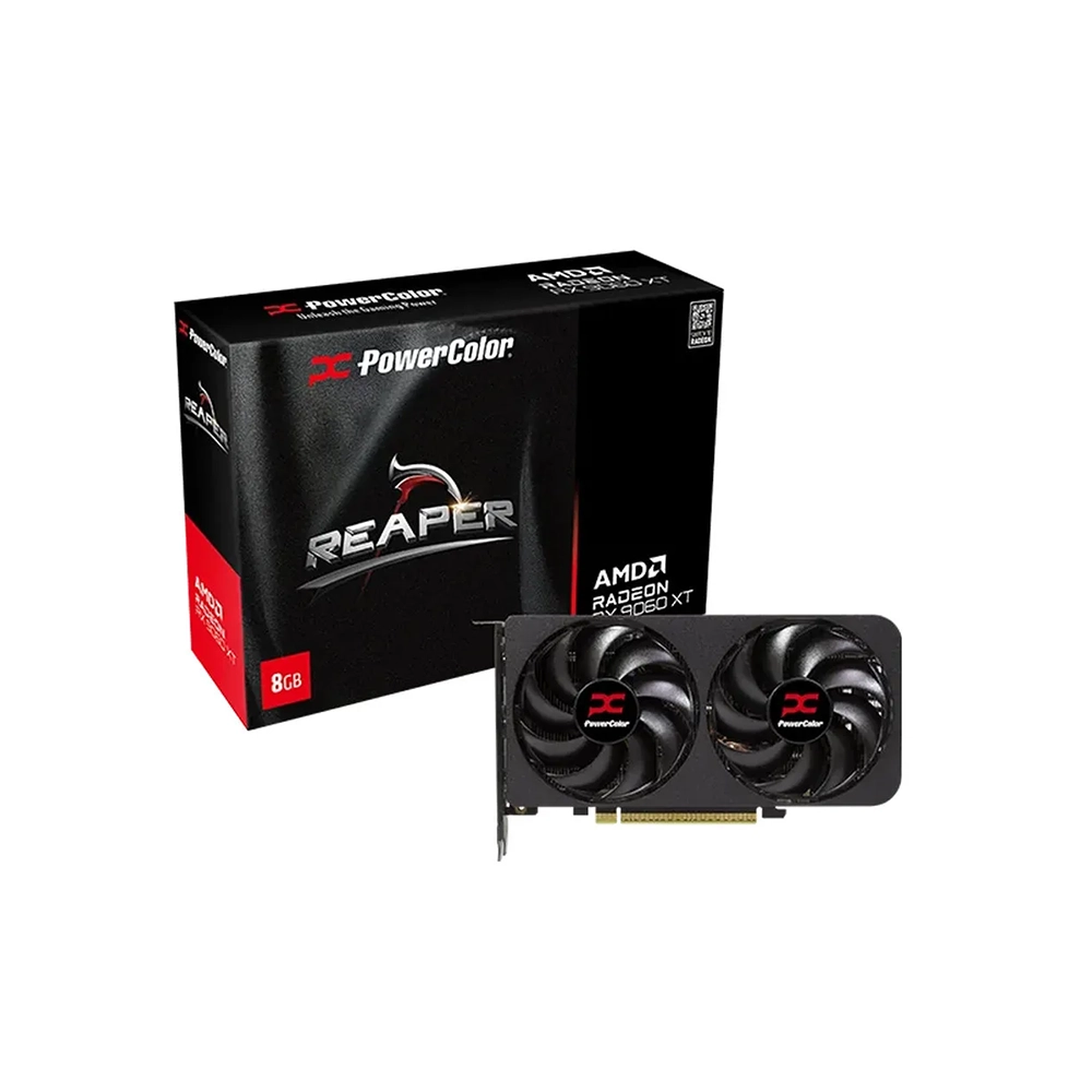 PowerColor Radeon RX 9060 XT Reaper, 8GB GDDR6 Видео карта