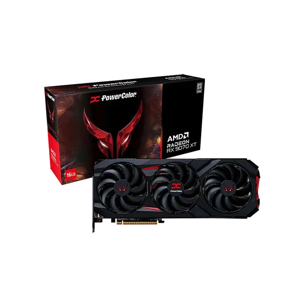 PowerColor Radeon RX 9070 XT Red Devil, 16GB GDDR6 Видео карта