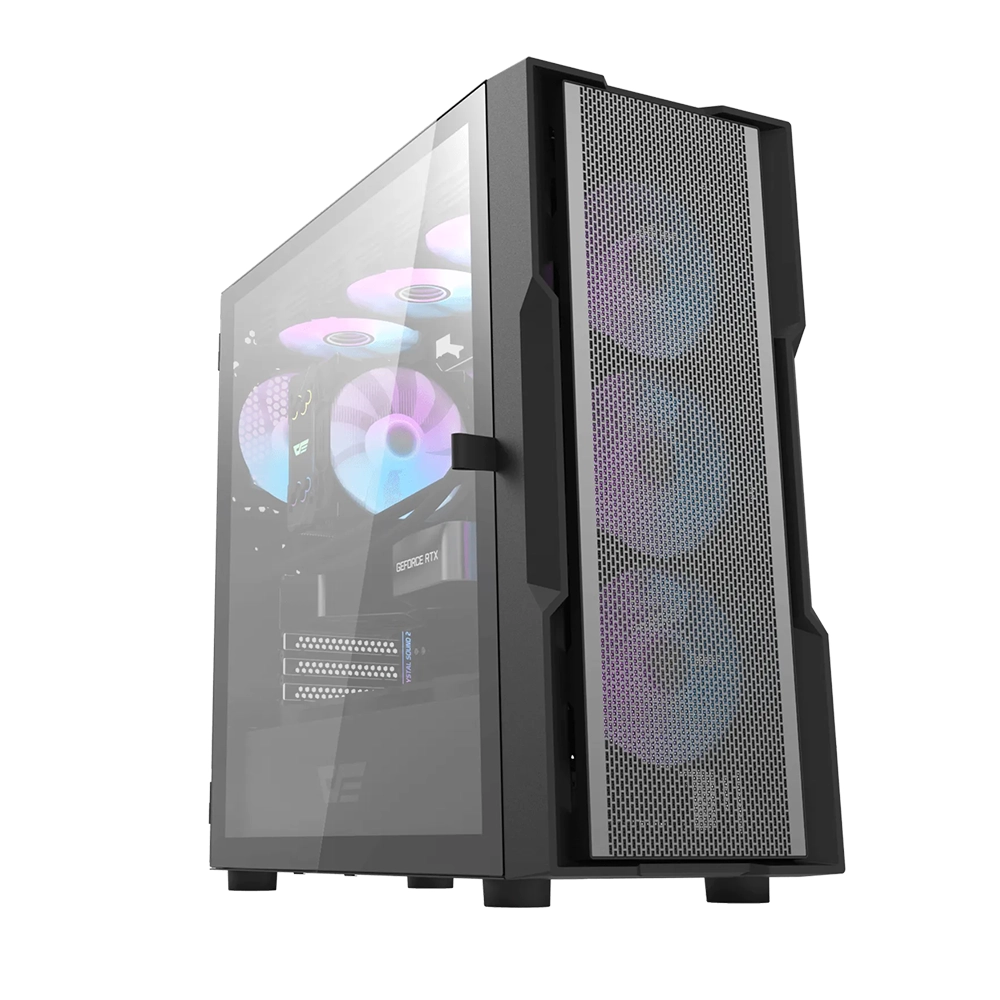 darkFlash DK431 Mesh Black Компютърна кутия