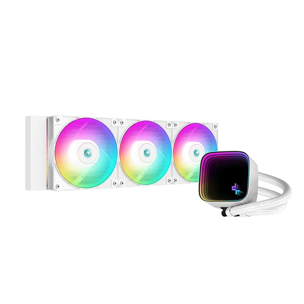 DeepCool LS720 SE WH ARGB White AIO Воден охладител за процесор