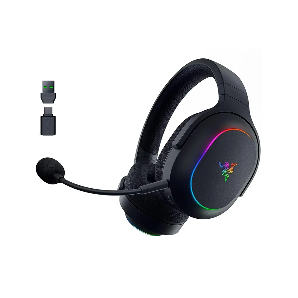 Razer Barracuda X Chroma Black Безжични геймърски слушалки с микрофон