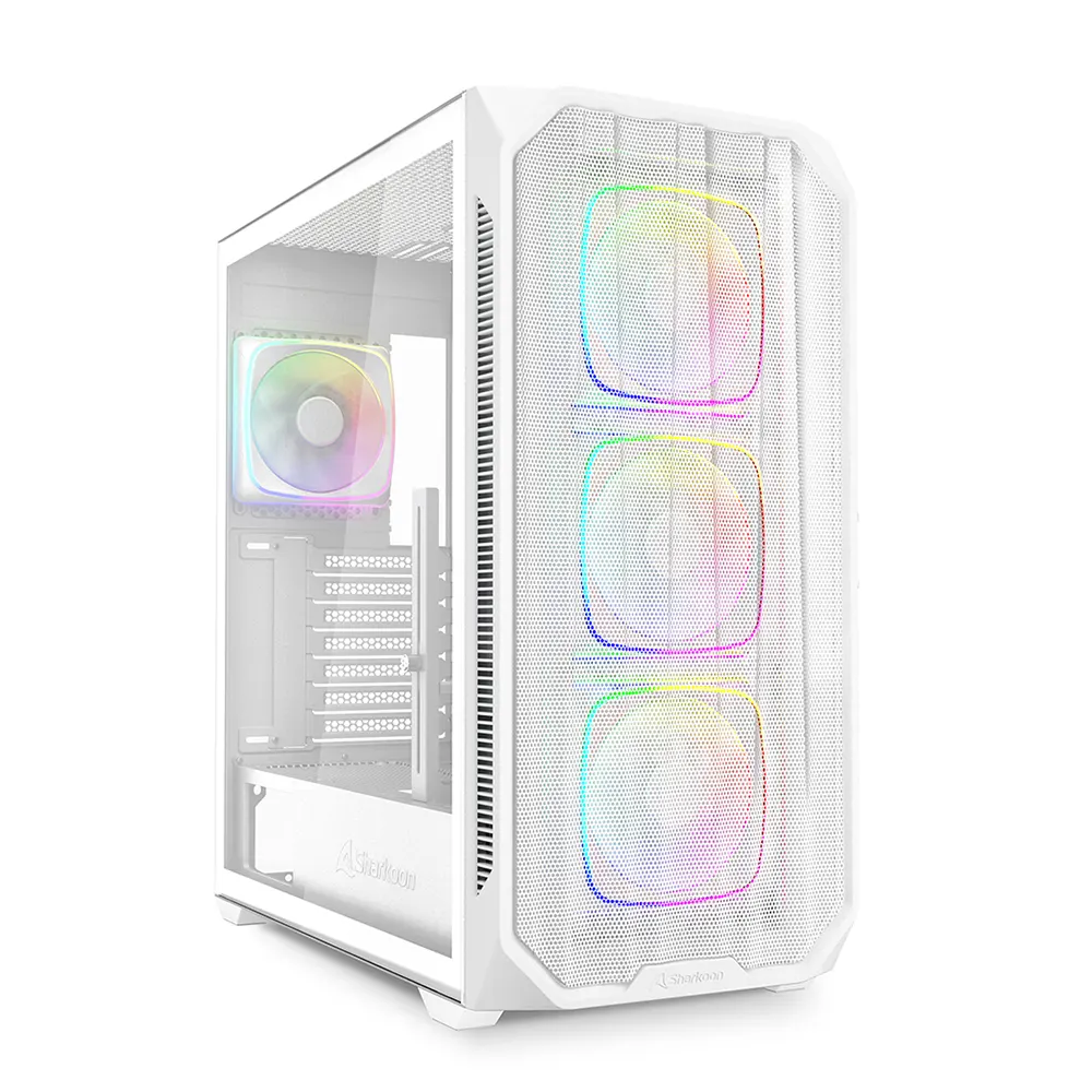 Sharkoon AK5M RGB White Компютърна кутия