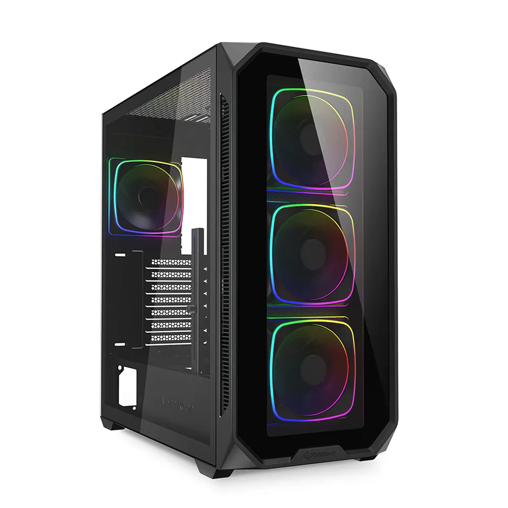 Sharkoon AK5G RGB Black Компютърна кутия