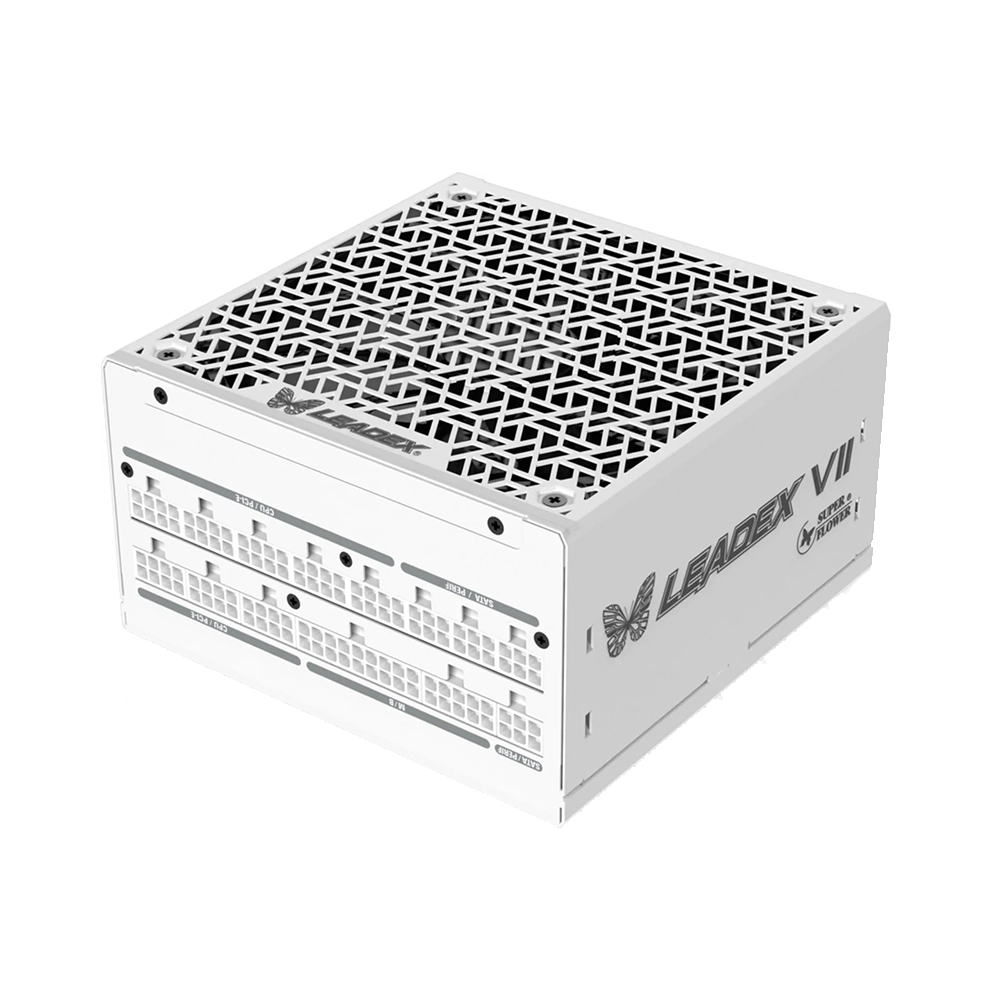 Super Flower LEADEX VII XG 850W, 80 Plus Gold, Изцяло модулно, PCIe 5.1, ATX 3.1 Захранване за компютър