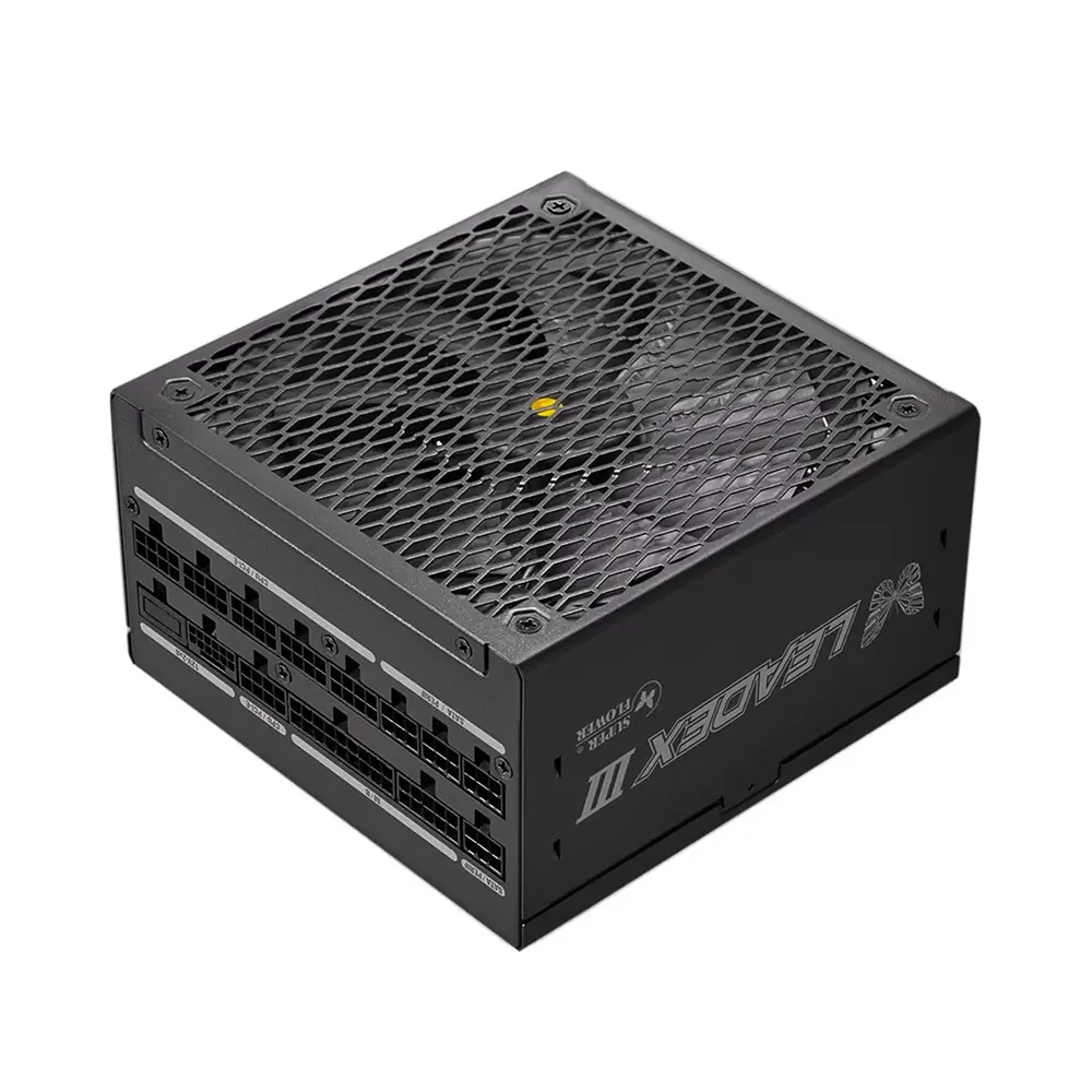 Super Flower LEADEX III Gold UP 1000W, 80 Plus Gold, Модулно, PCIe 5.1, ATX 3.1 Захранване за компютър