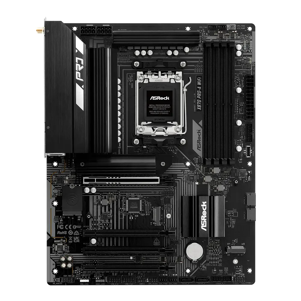ASRock X870 Pro-A WiFi, AM5, DDR5, Wi-Fi 7 Дънна платка