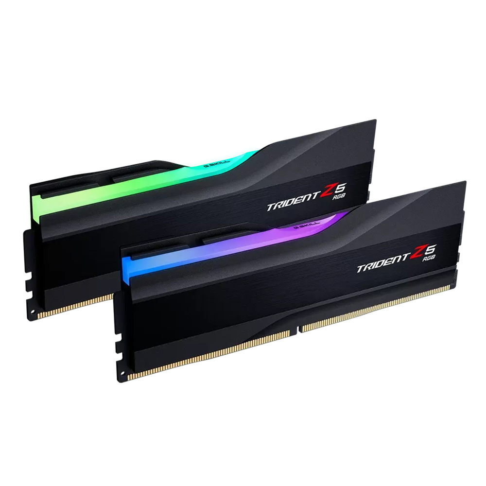 G.SKILL Trident Z5 RGB Black 32GB (2x16), DDR5, 6400 MHz, CL32, Intel XMP Рам памет
