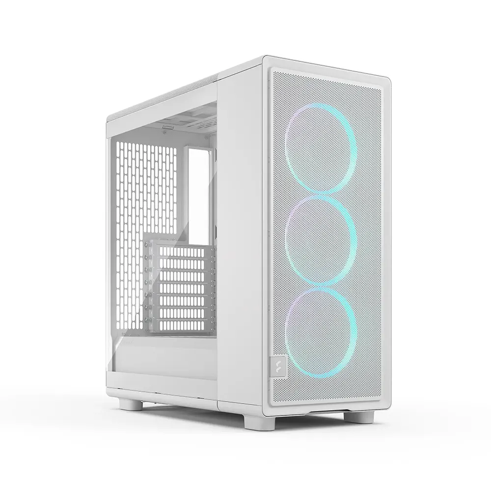 Fractal Design Epoch White TG RGB Clear Tint Компютърна кутия