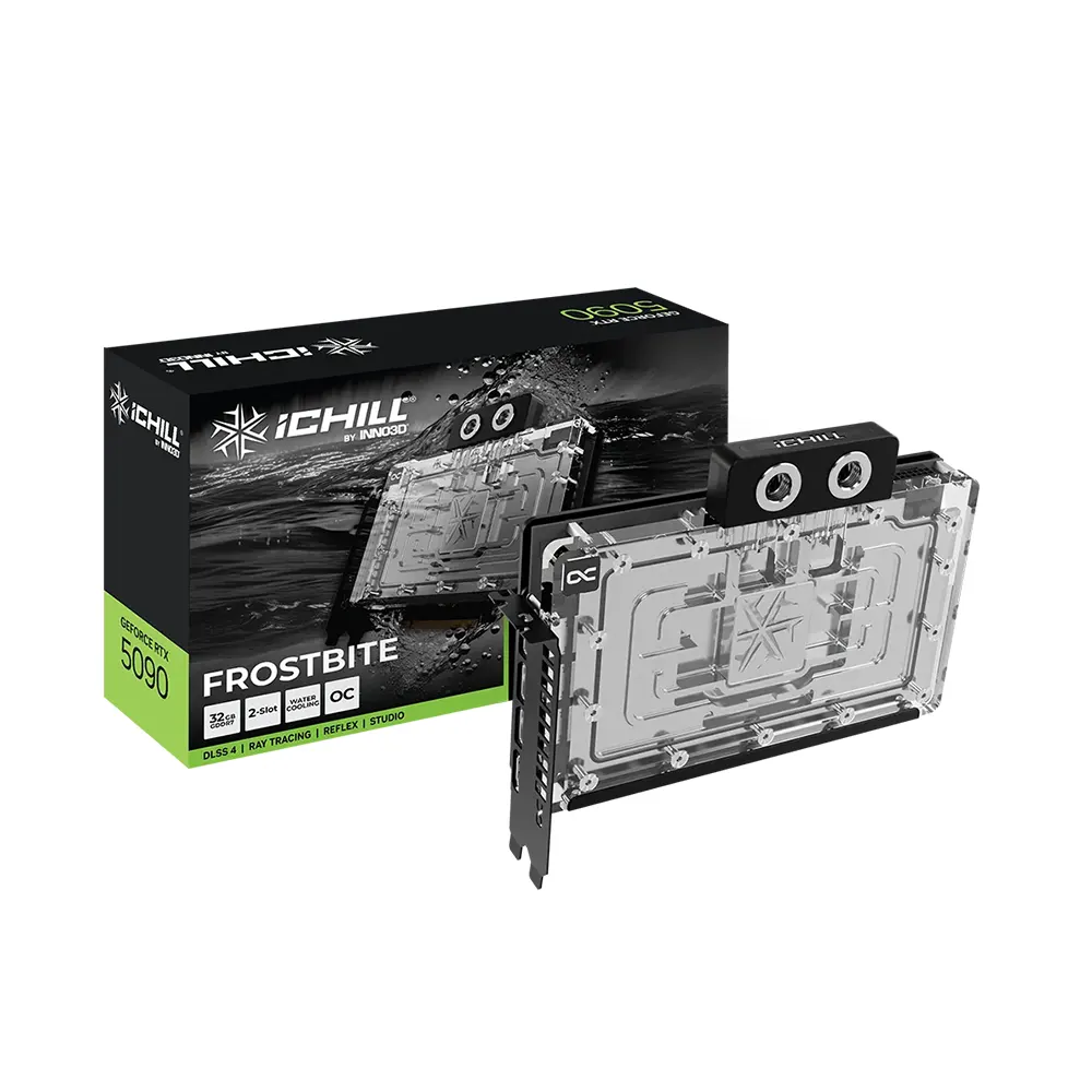 Inno3D GeForce RTX 5090 iCHILL FROSTBITE, 32GB GDDR7 Видео карта
