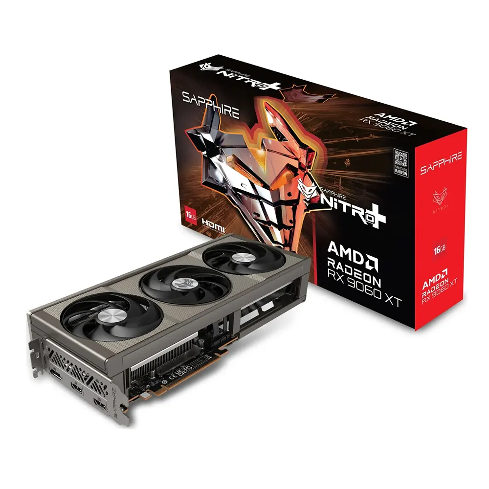 Sapphire NITRO+ Radeon RX 9060 XT, 16GB GDDR6 Видео карта