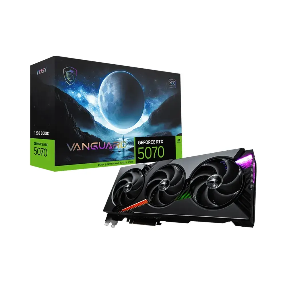 MSI GeForce RTX 5080 16G VANGUARD SOC, 16GB GDDR7 Видео карта