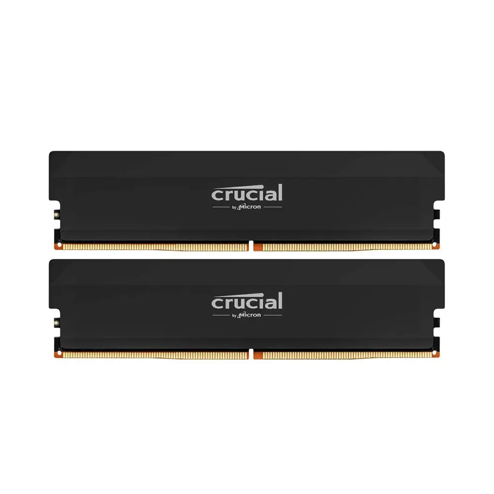 Crucial Pro Overclocking Black 32GB (2x16), DDR5, 6000 MHz, CL36, AMD EXPO & Intel XMP Рам памет