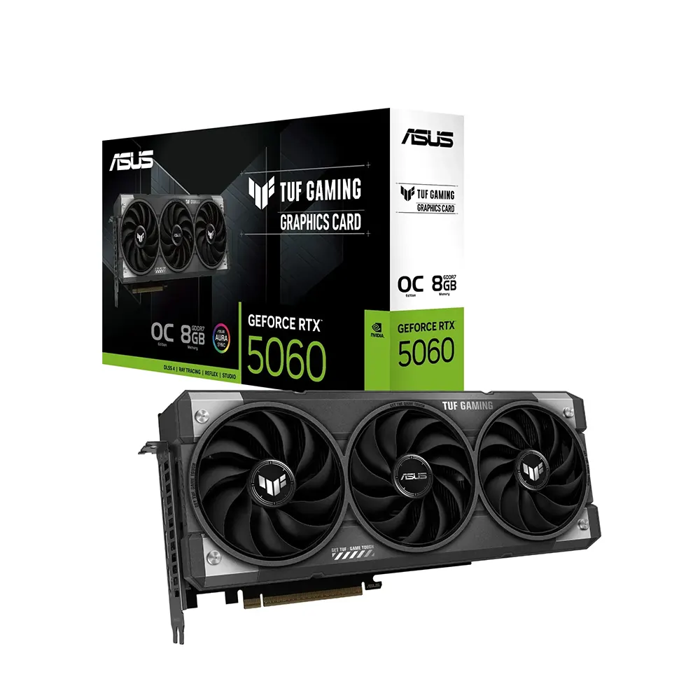ASUS TUF Gaming GeForce RTX 5060 OC Edition, 8GB GDDR7 Видео карта