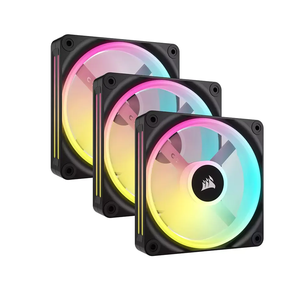 Corsair iCUE LINK QX120 120mm RGB Комплект вентилатори (3 броя)