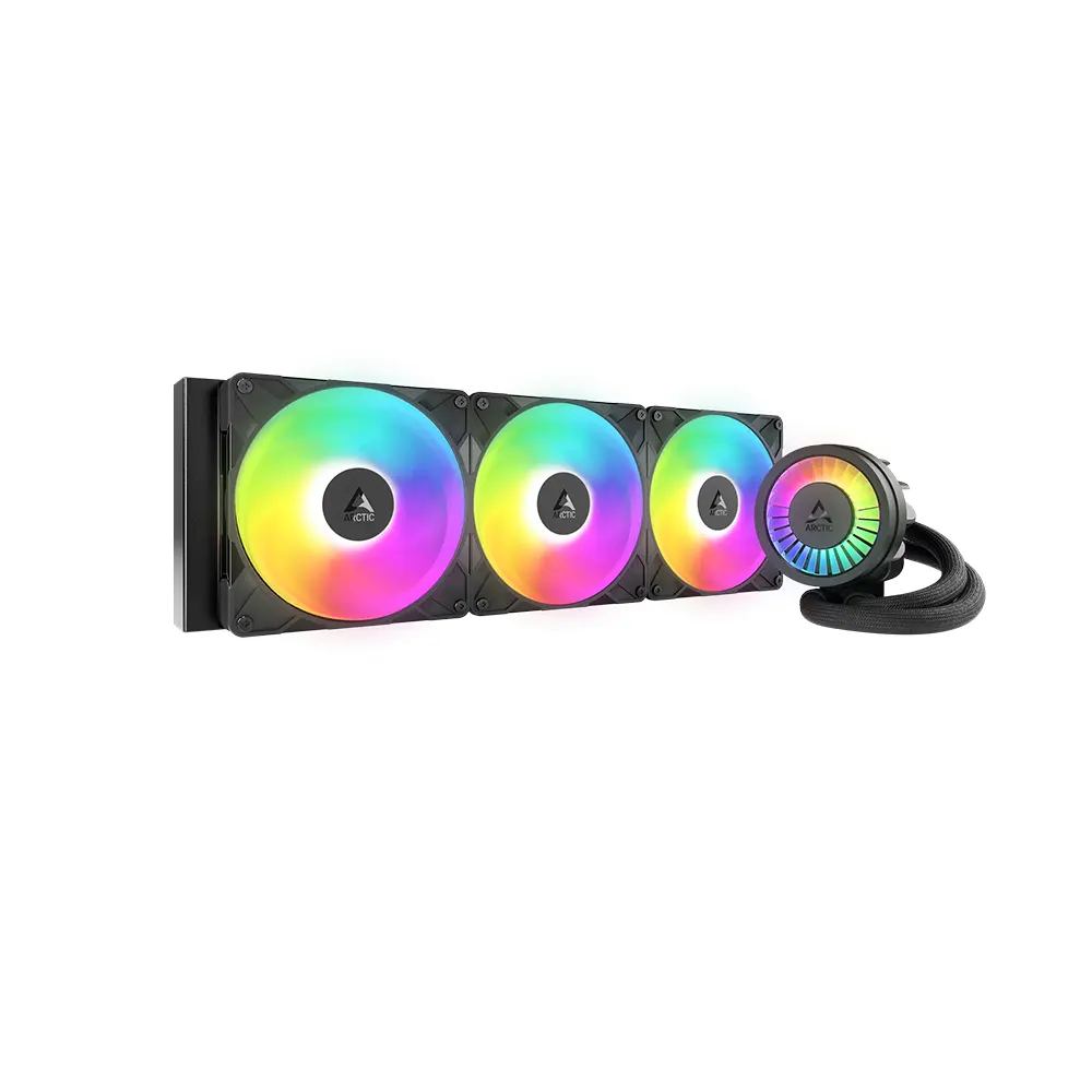 Arctic Liquid Freezer III Pro 420 A-RGB Black AIO Воден охладител за процесор